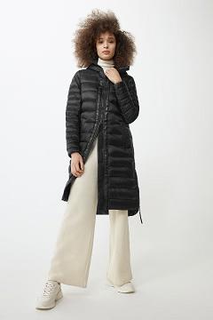 Chamarras Canada Goose Mujer México - Roxboro Chaqueta De Plumas Black Label Negros AZ1736429